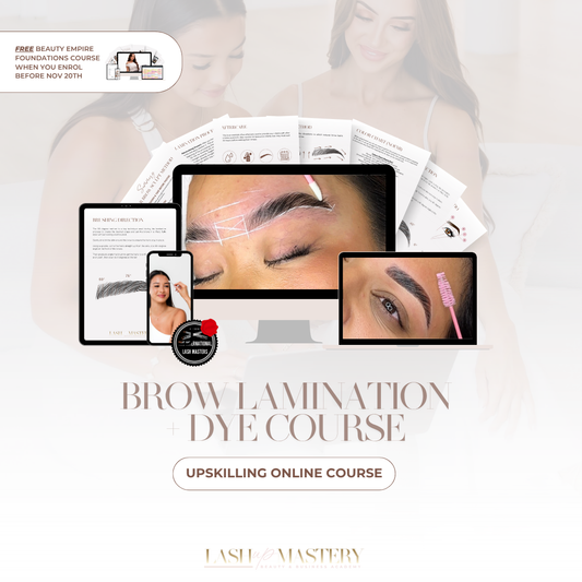 Brow Lamination & Dye Course