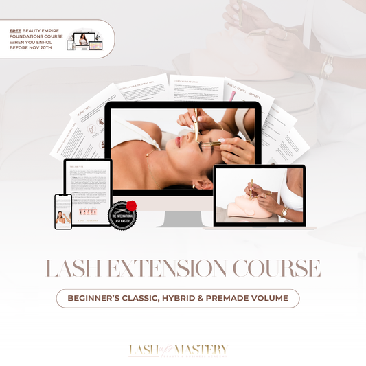 Classic, Hybrid & Premade Volume Lash Course