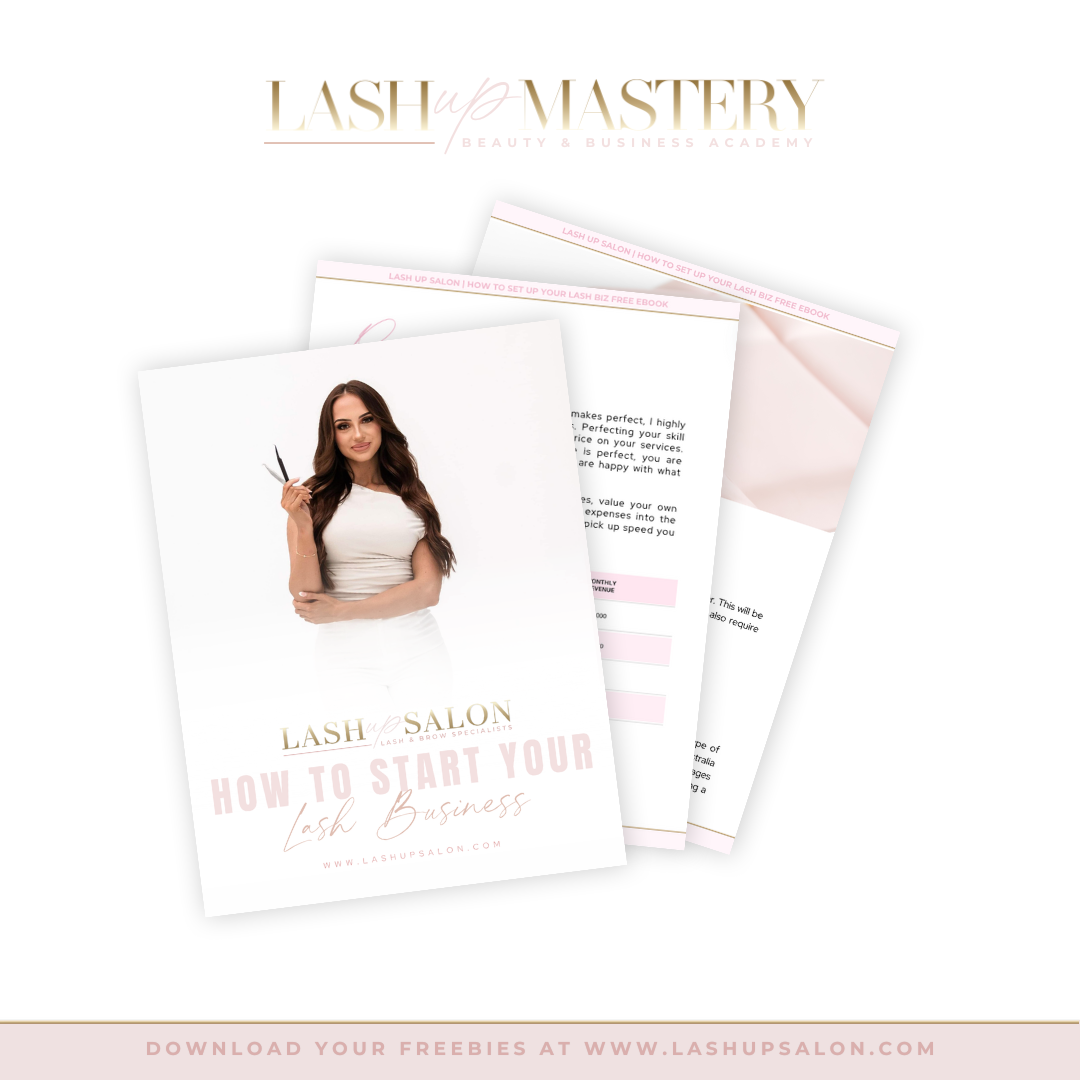 HOW TO SET UP YOUR LASH BUSINESS