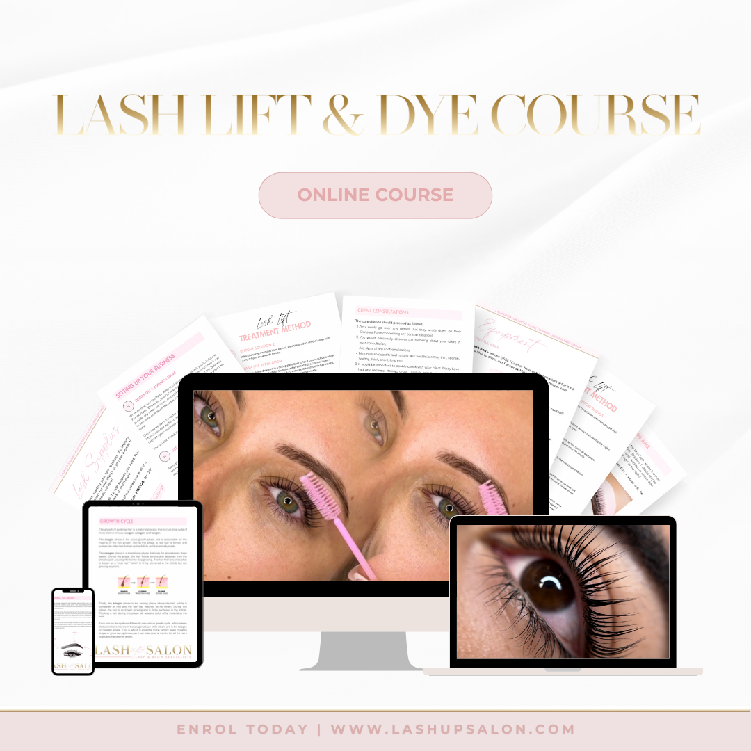 Lash Lift & Dye Course