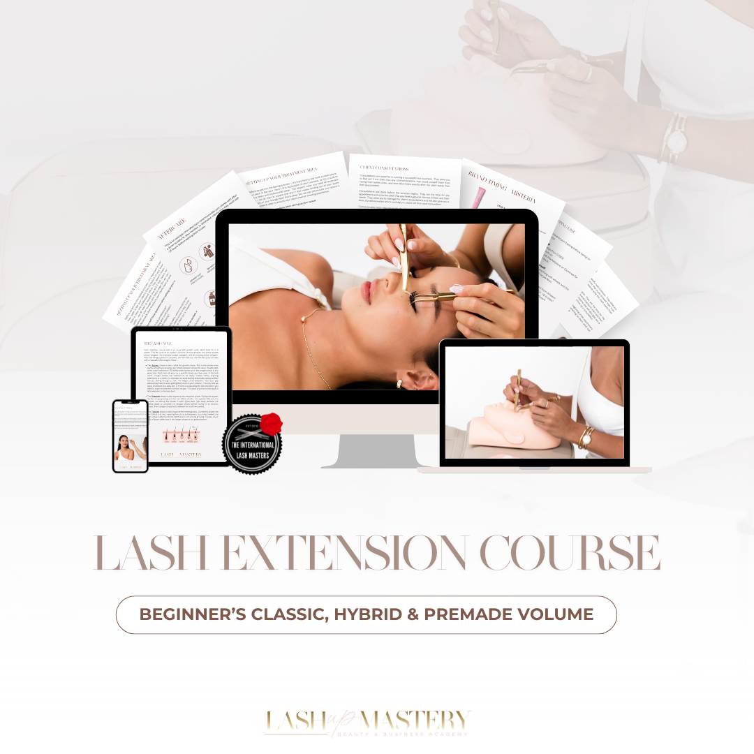 Classic, Hybrid & Premade Volume Lash Course