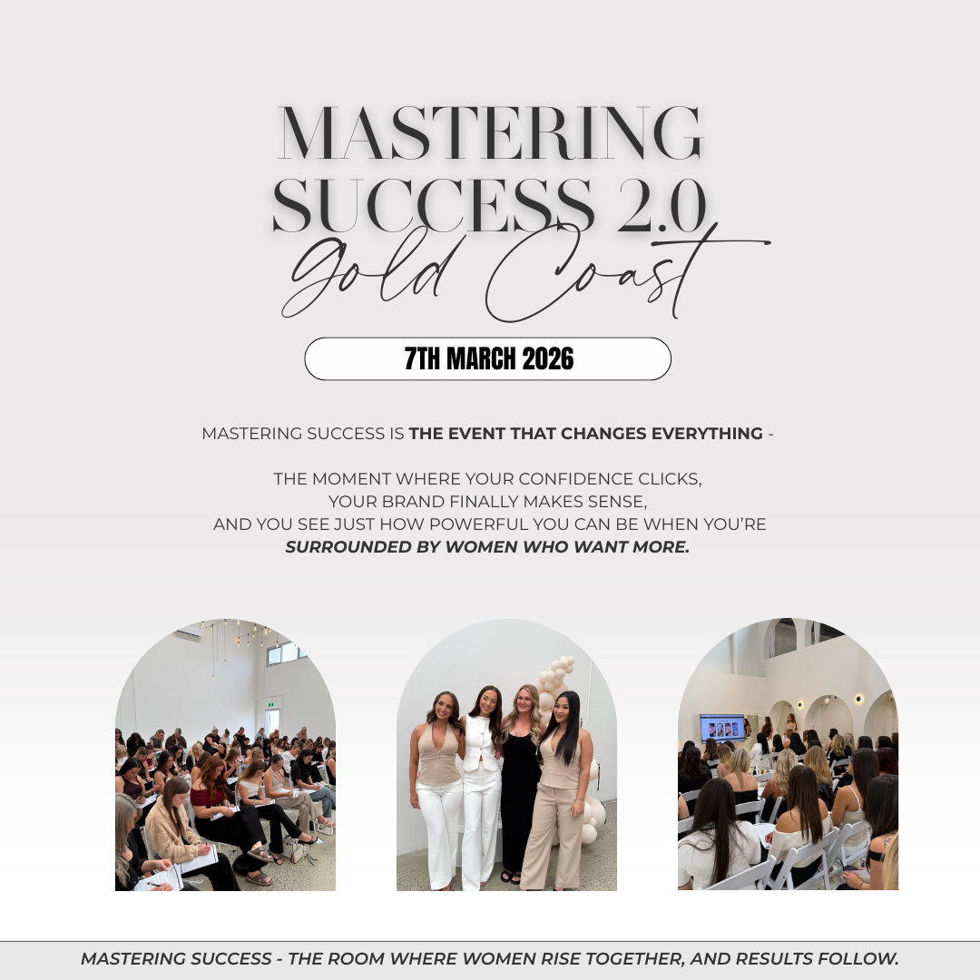 MASTERING SUCCESS 2.0 - 2026 GOLD COAST