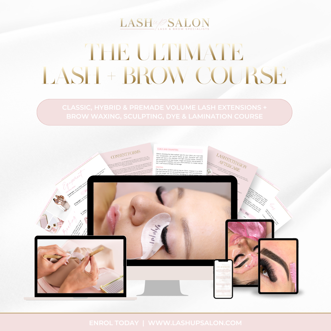 The Ultimate Lash & Brow Course (2x Kits Included)