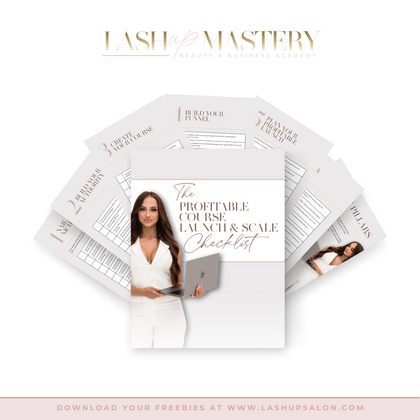 CHECKLIST TO LAUNCHING & SCALING A PROFITABLE COURSE