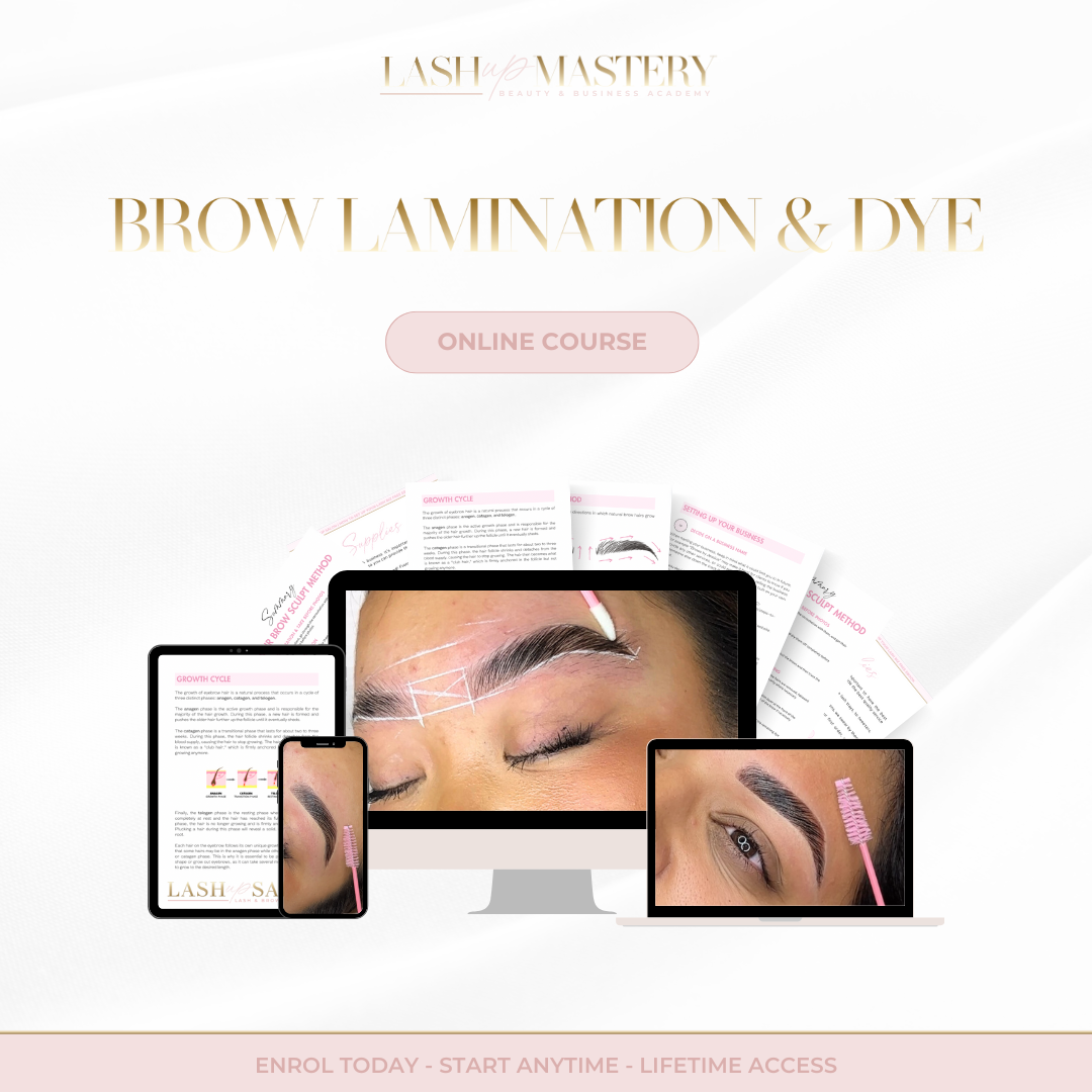 Brow Lamination & Dye Course